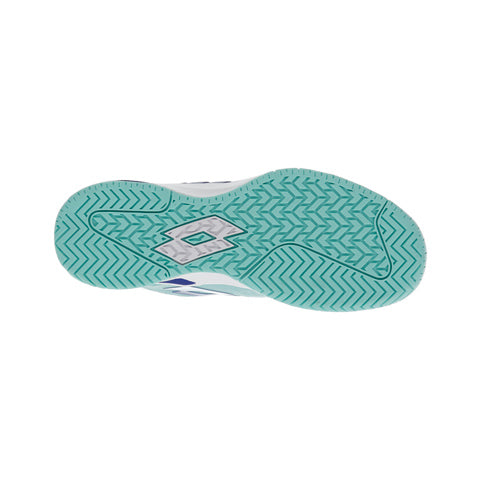 Lotto Mirage 100 Speed (Women's) - White/Sodalite Blue/Green Cabbage (Available: Size 5.5)