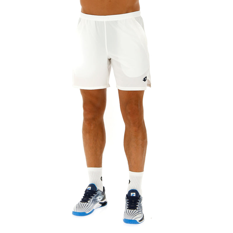 Lotto Top Ten Tennis Shorts 7'' (Men's) - White (Available: Size XXL)