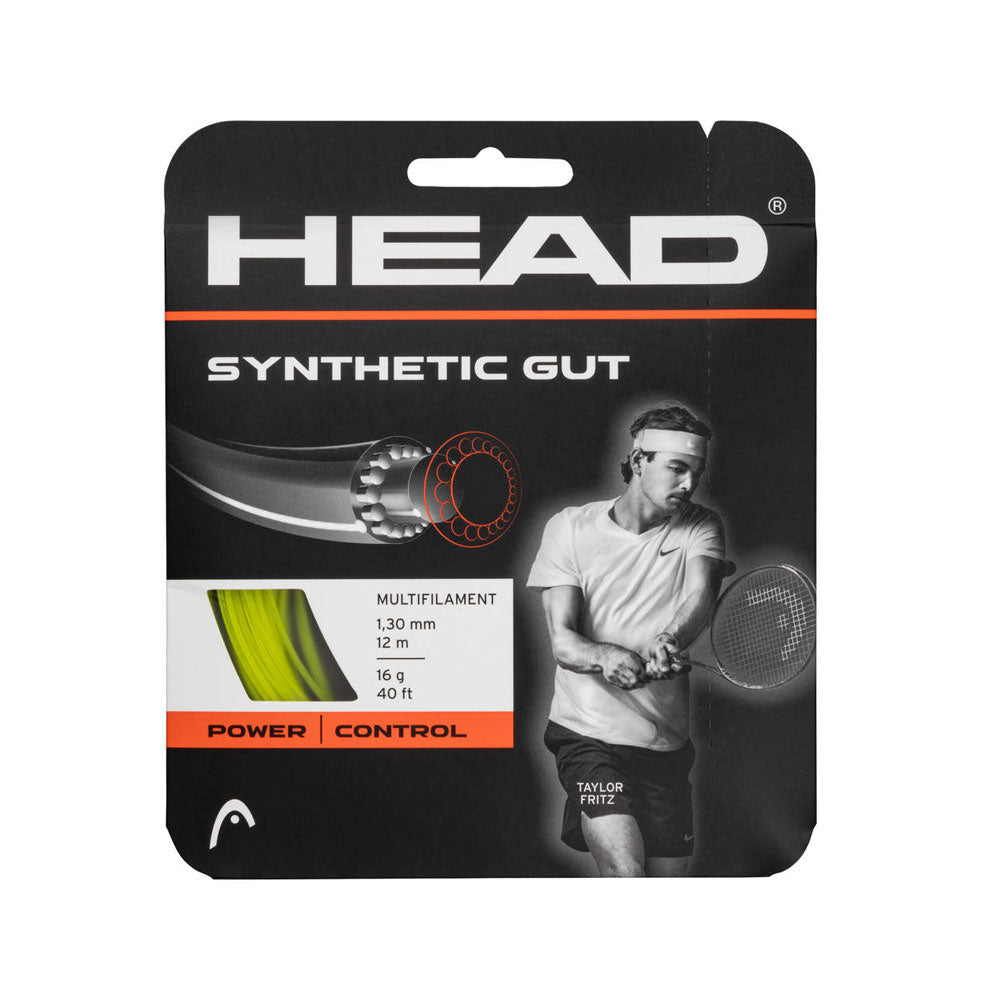 Head Synthetic Gut 16 Pack - Yellow