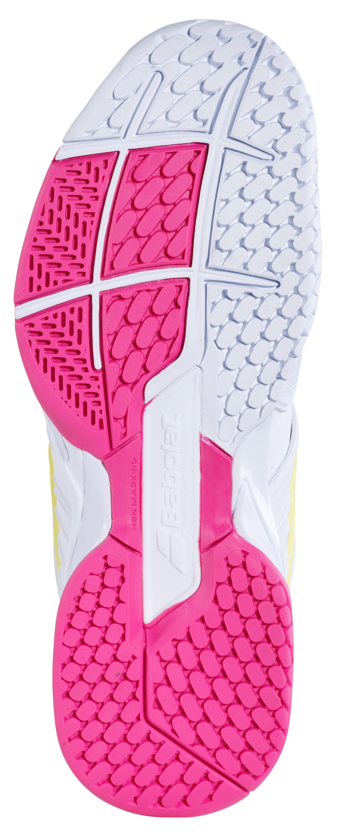 Babolat Propulse Fury All Court (Women's) - White/Sulphur Spring (Available Size: 10)