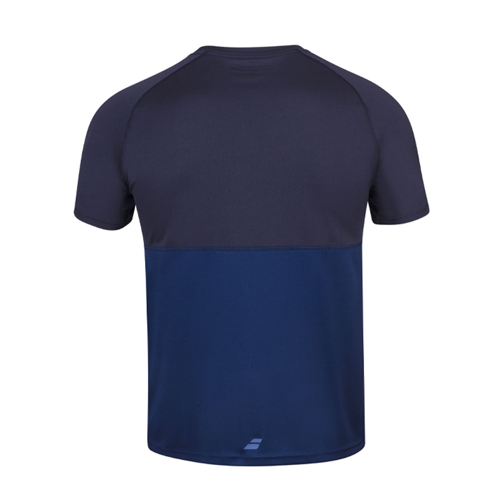 T-shirt à col rond Babolat Play (Homme) - Estate Blue