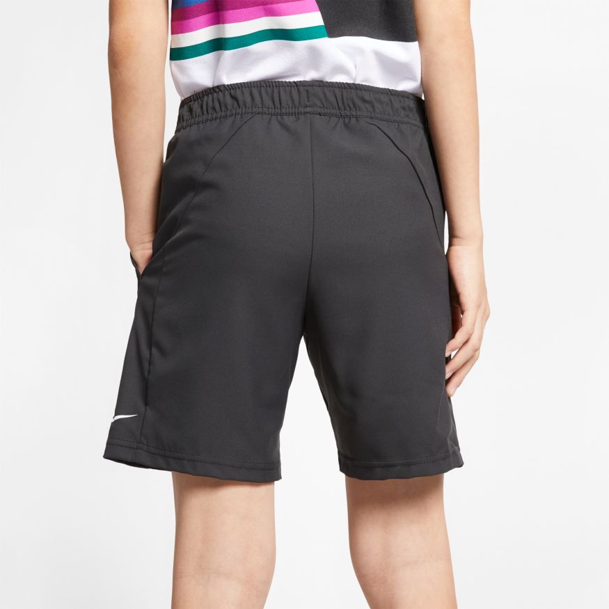 Nike Court Dri-FIT Tennis Shorts (Boy's) - Black