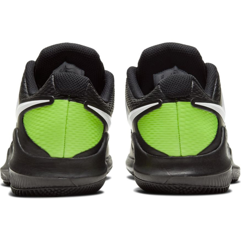 Nike Court JR Vapor X (Junior) - Black/White/Volt