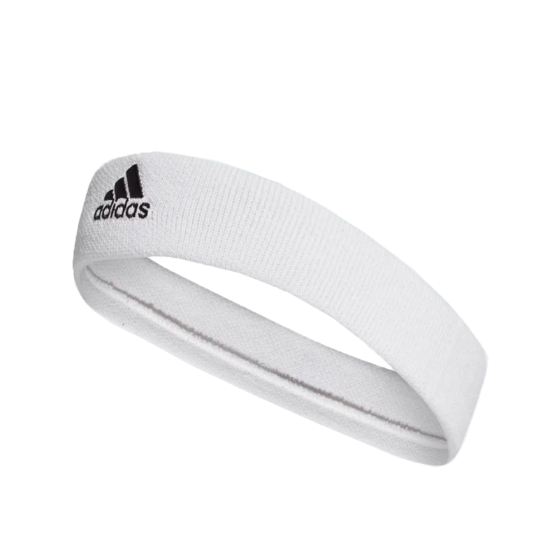 Adidas Tennis Headband - White-Headbands-online tennis store canada