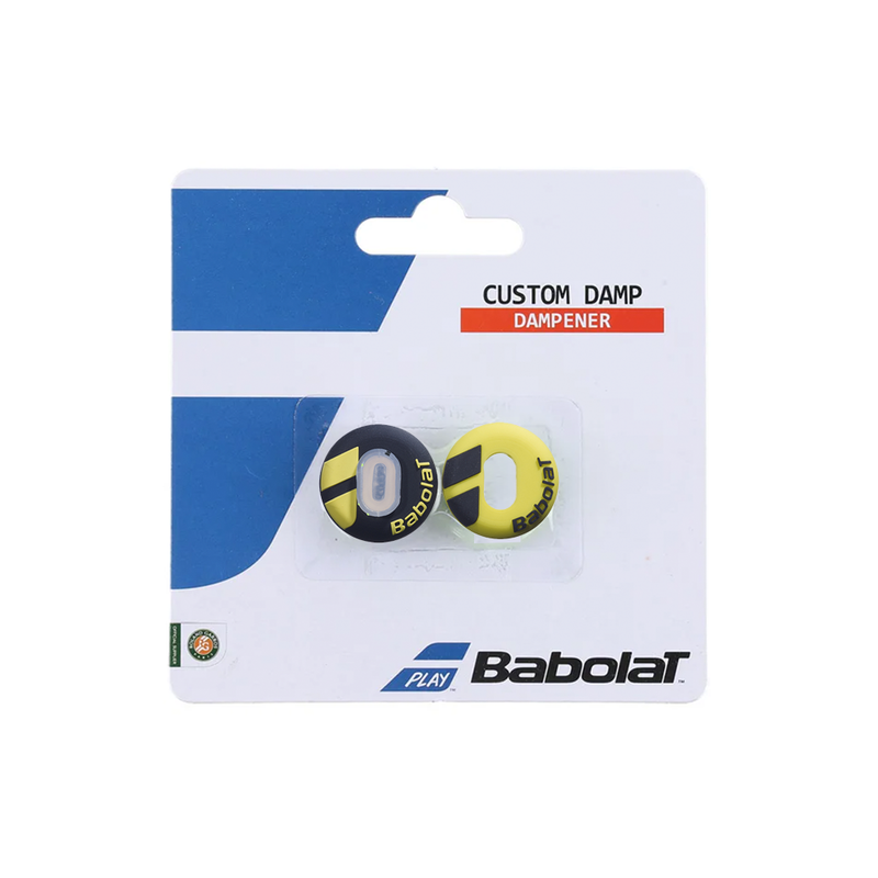 Babolat Custom Damp 2-Pack - Black/Yellow