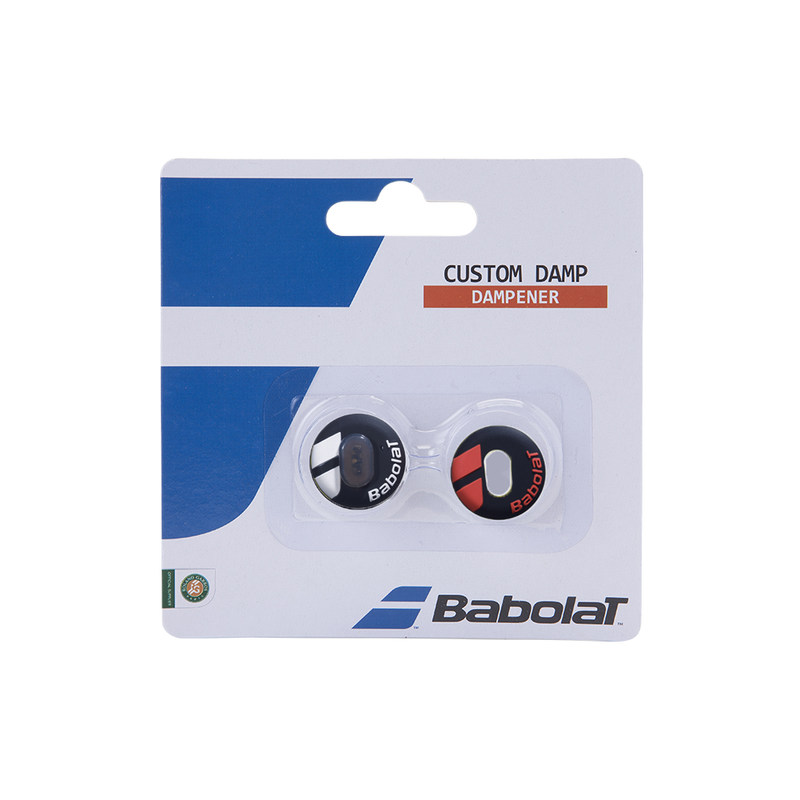 Babolat Custom Damp 2-Pack - Black/Red