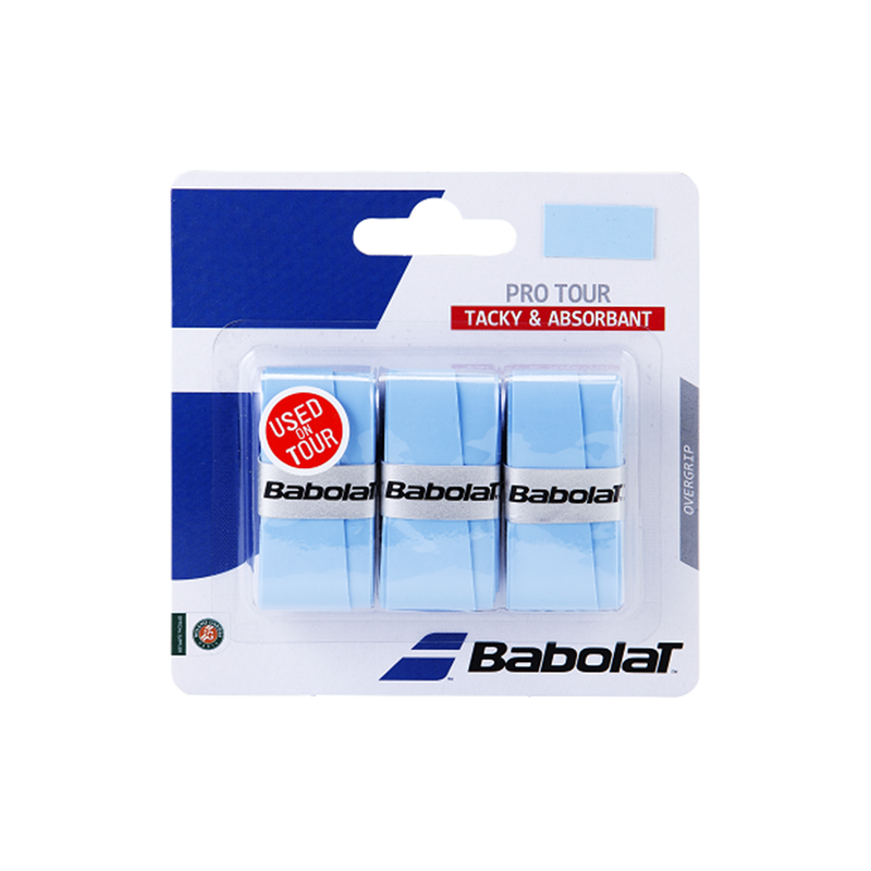 Babolat Pro Tour Overgrips 3 Pack - Blue
