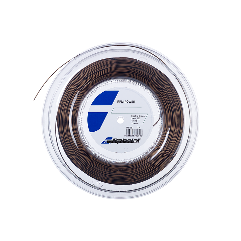 Babolat RPM Power 16 Reel (200m) - Electric Brown