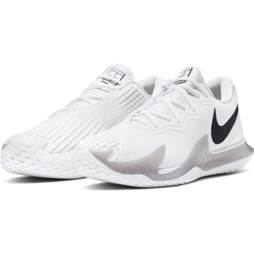 Nike Air Zoom Vapor Cage 4 (Men's) - White/Black/Grey Fog (Available Size: 7-8).