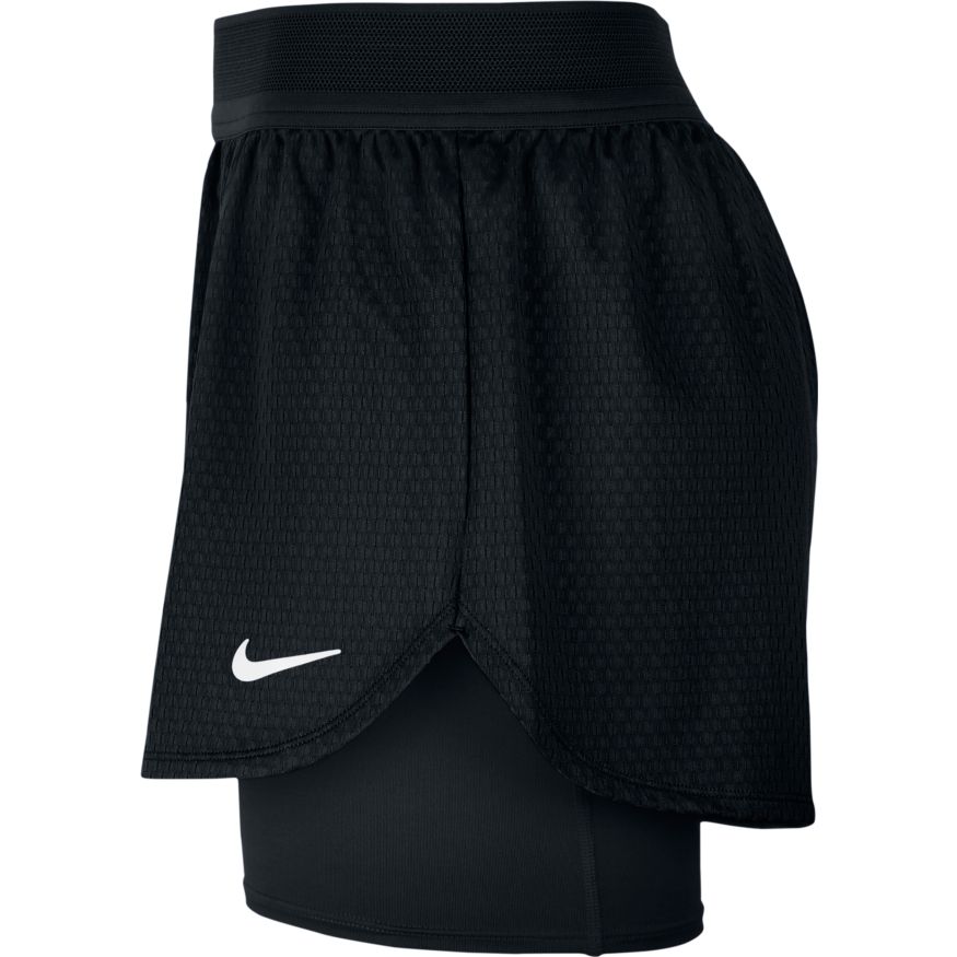 Nike tennis sale shorts black