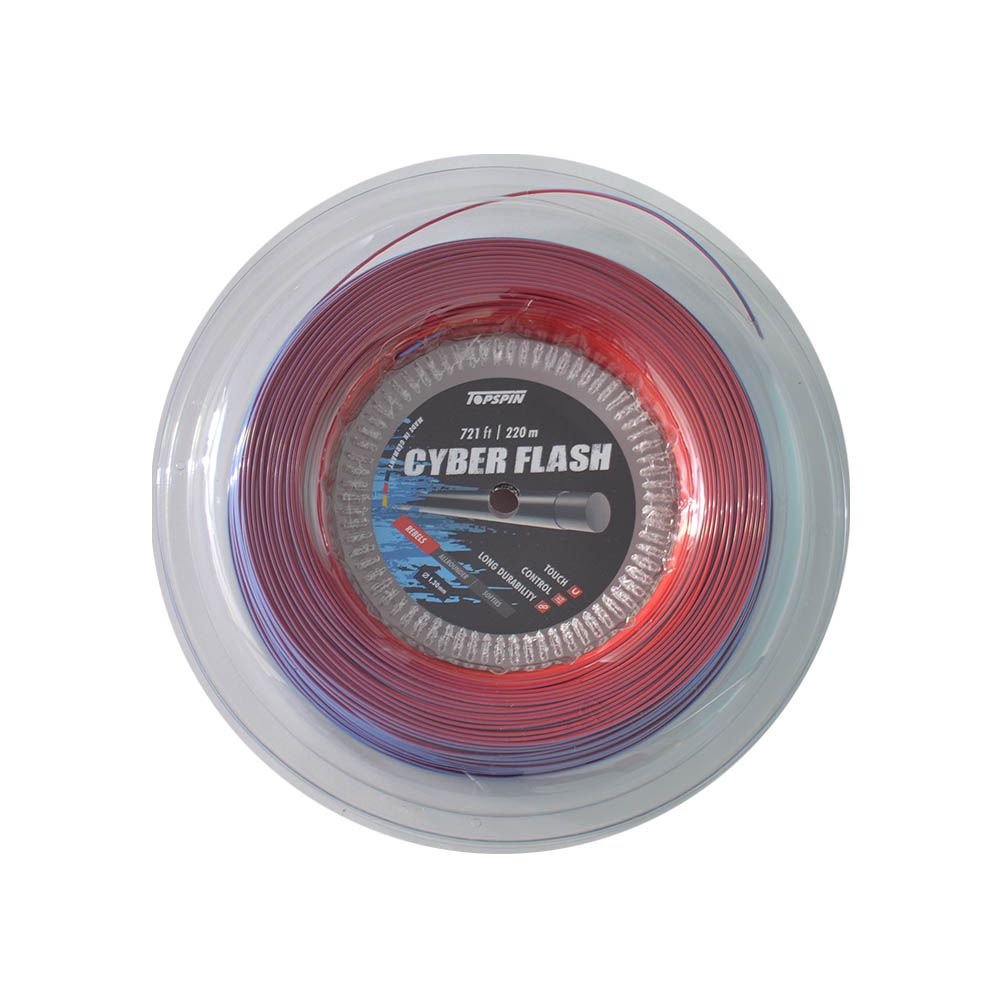 Topspin Cyber ​​Flash (220m) - 1.25mm - Rouge/Bleu