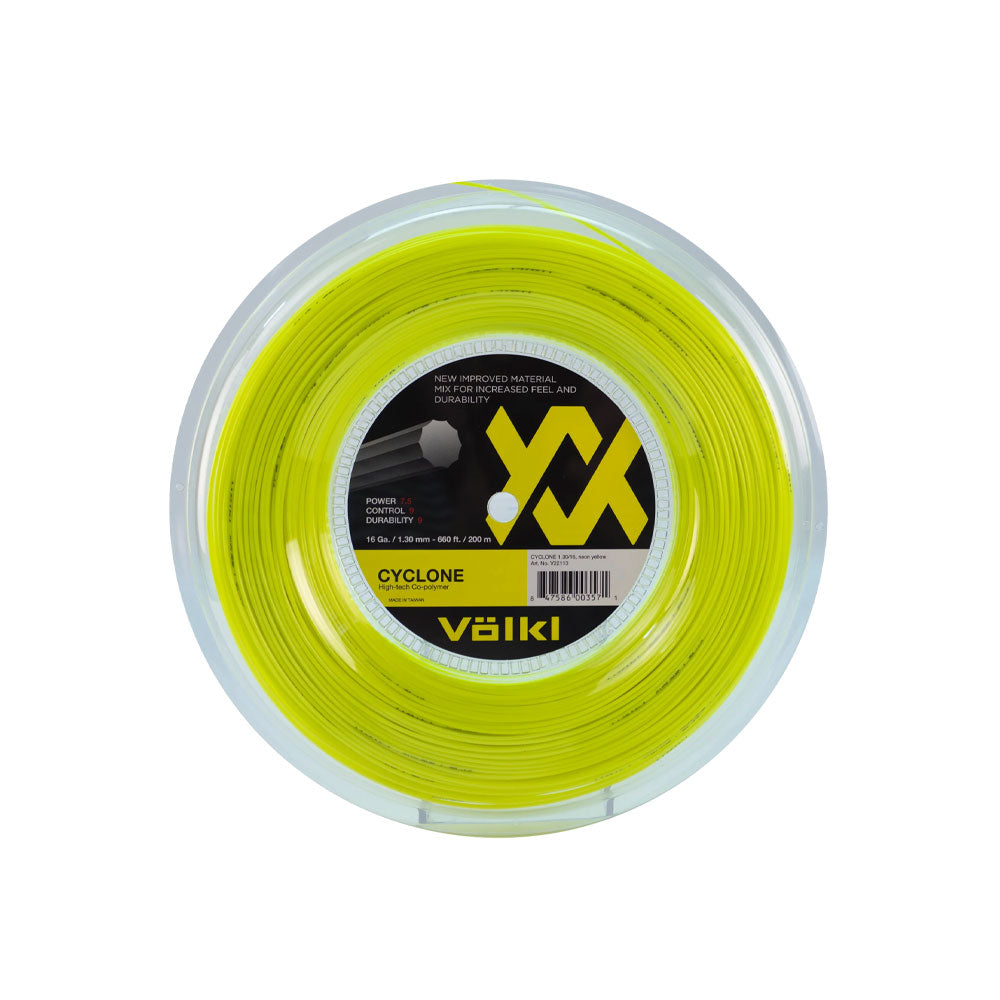 Volkl Cyclone 16g Reel (200m) - Neon Yellow