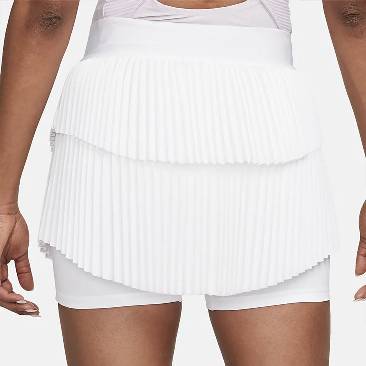 Nike Court Dri-Fit Slam Skirt (Women's) - White/Black