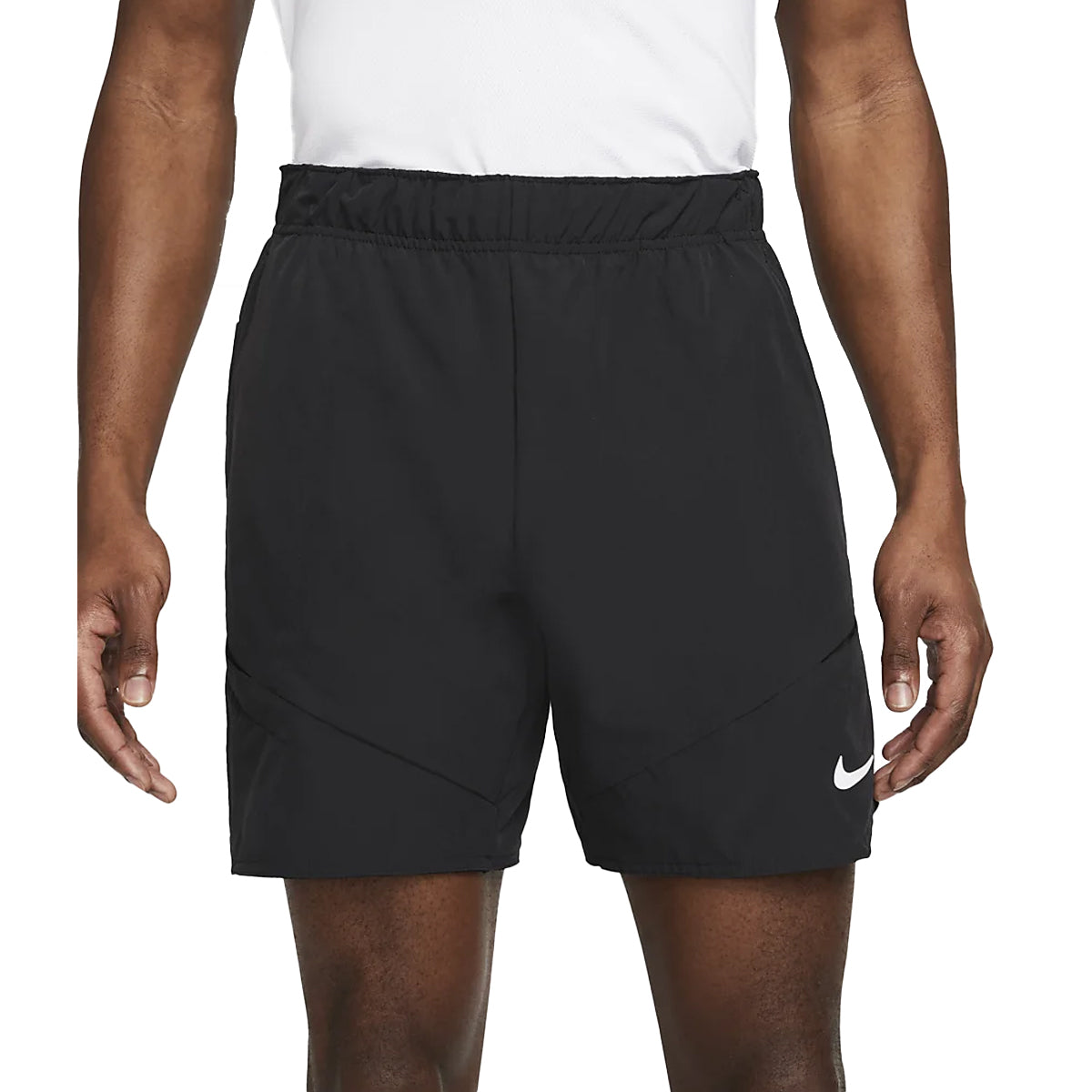 Short Nike Dri-Fit Advantage 7" (Homme) - Noir/Blanc