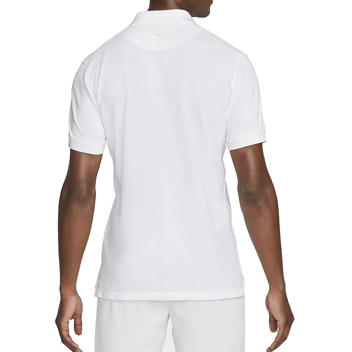 Polo Nike Slim-Fit Rafa (Homme) - Blanc/Noir