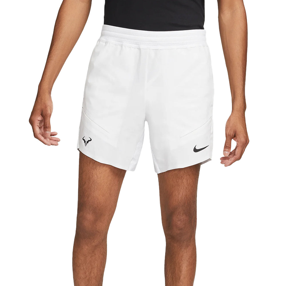 Short Nike Dri-Fit Advantage Rafa 7" (Homme) - Blanc/Noir