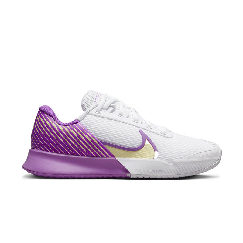 Nike Court Air Zoom Vapor Pro 2 (Women's) - White/Fuchsia Dream/Earth/Citron Tint
