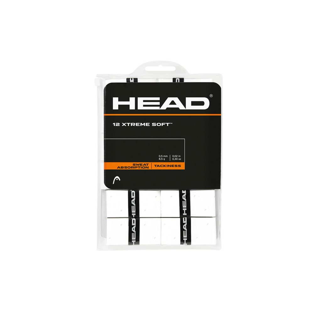 Surgrip Head Xtreme Soft (paquet de 12) - Blanc