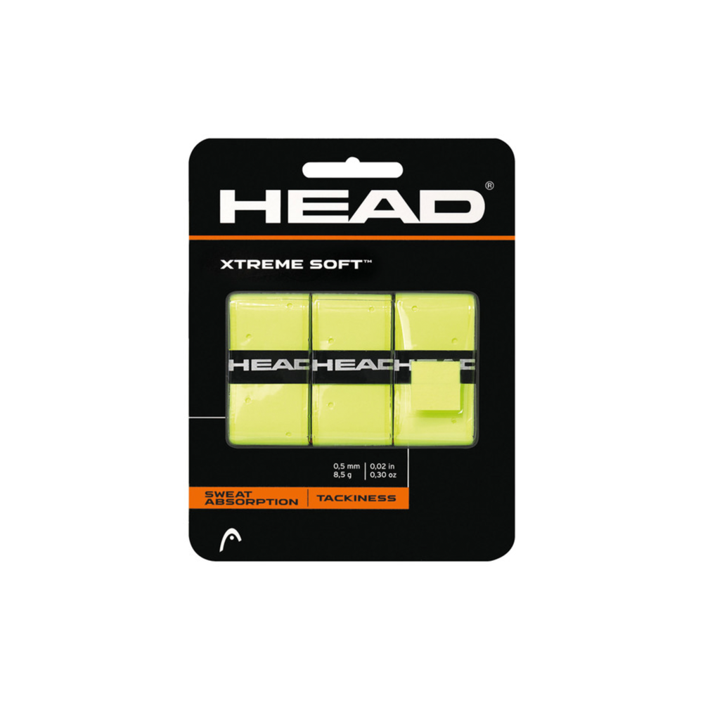 Surgrip Head Xtreme Soft (paquet de 3) - Jaune