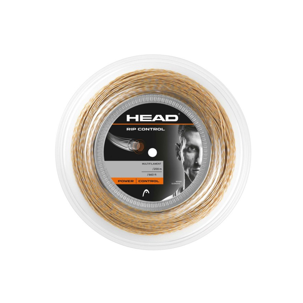 Head Rip Control 16g Reel (200M) - Natural-Tennis Strings-online tennis store canada