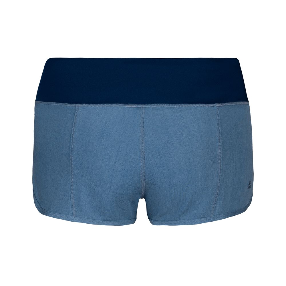Bidi Badu Hulda Tech 2 in 1 Shorts (Women's) - Jeans/Dark Blue