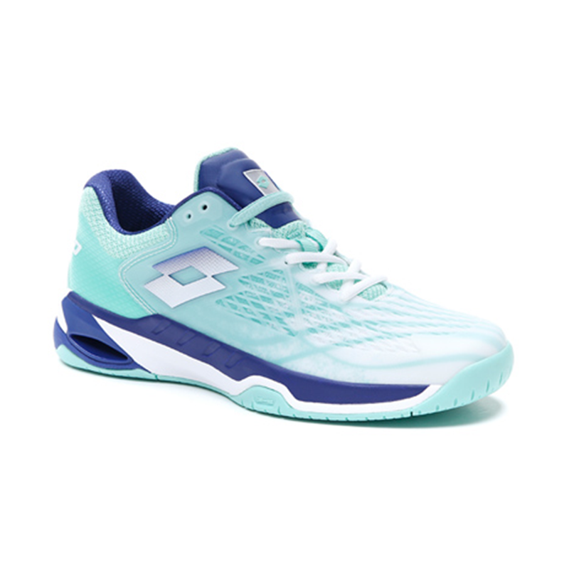 Lotto Mirage 100 Speed (Women's) - White/Sodalite Blue/Green Cabbage (Available: Size 5.5)