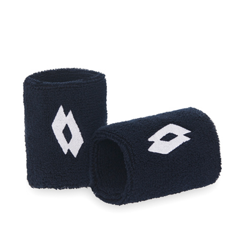 Lotto Tennis Doublewide Wristbands - Navy Blue