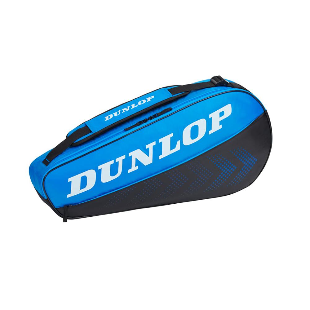 Sac Dunlop FX Club 3 Pack - Noir/Bleu (2023)