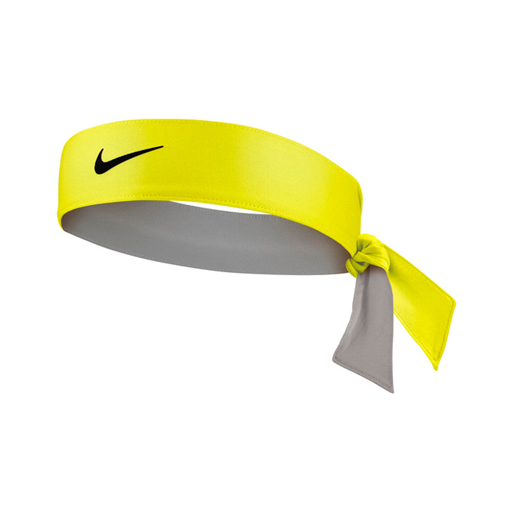 Nike Premier Tennis Head Tie - Yellow Strike/Black