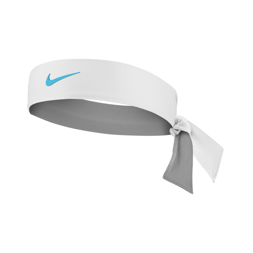 Cravate Nike Premier Tennis Head - Blanc/Bleu Baltique