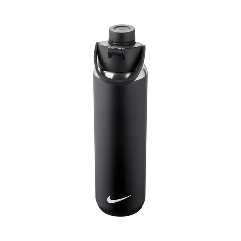Nike SS Recharge Chug Bottle 24oz - Black/Black/White