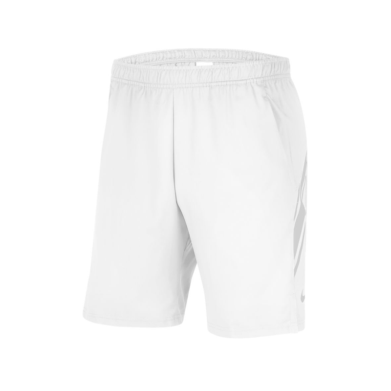 Nike Court Dry Tennis Short 9" (Men's) - White (Available: Size XS)