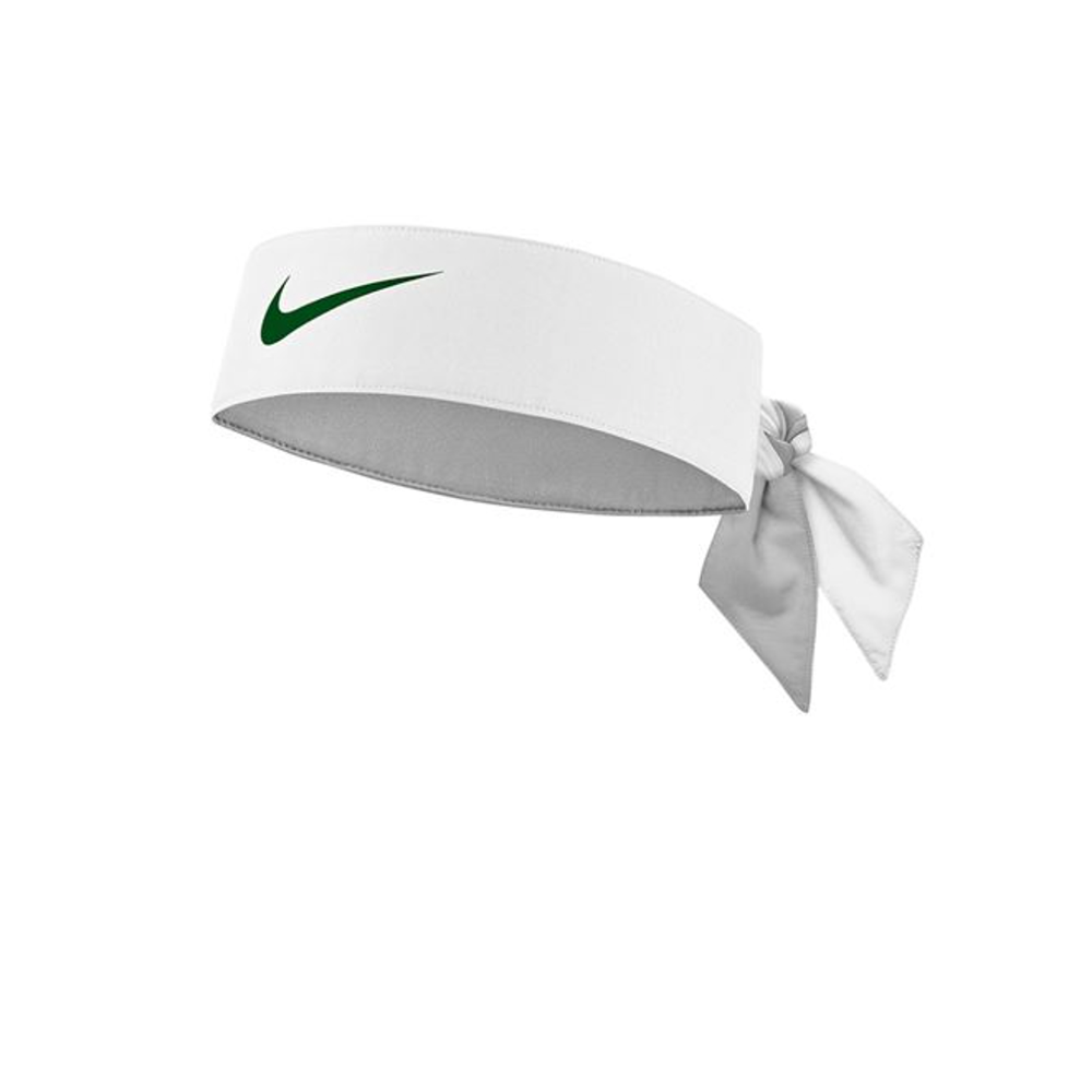 Nike Premier Tennis Head Tie - White/Gorge Green