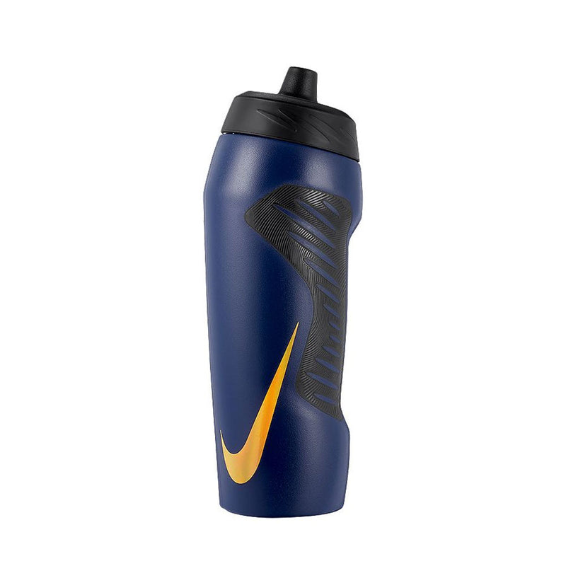 Nike Hyperfuel Water Bottle 24oz - Midnight Navy/Black/Metallic Gold