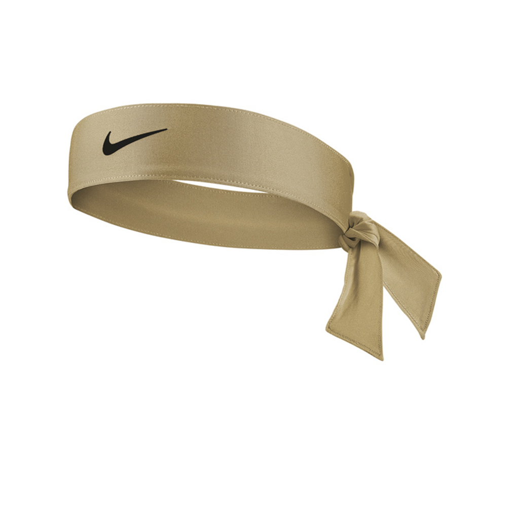 Nike Premier Tennis Head Tie (Women's) - Parachute Beige/Black