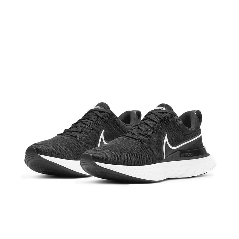 Nike React Infinity Run Flyknit 2 (Men's) - Black/White-Iron Grey (Ava