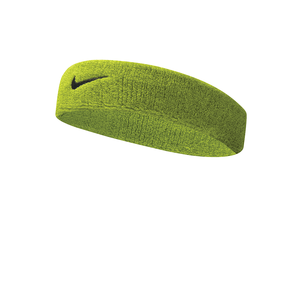 Bandeau Nike Swoosh - Vert Atomique/Noir