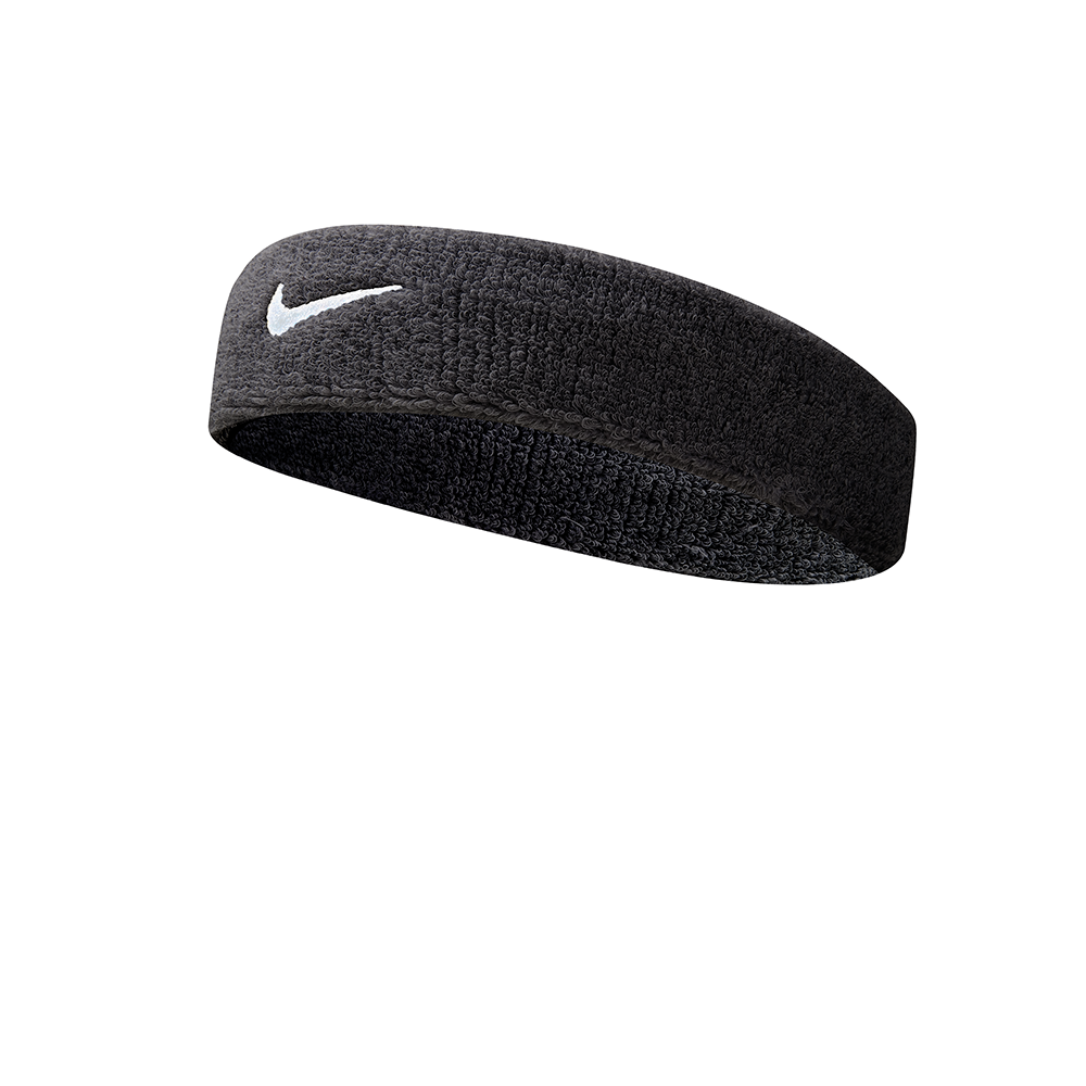 Bandeau Nike Swoosh - Noir/Blanc