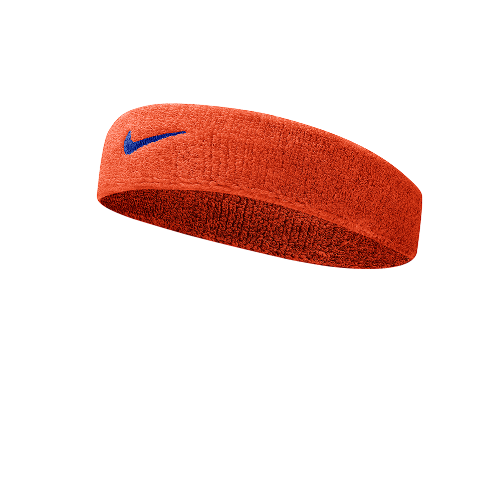 Bandeau Nike Swoosh - Orange Équipe/Bleu Marine Collège