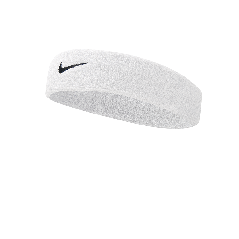 Bandeau Nike Swoosh - Blanc/Noir