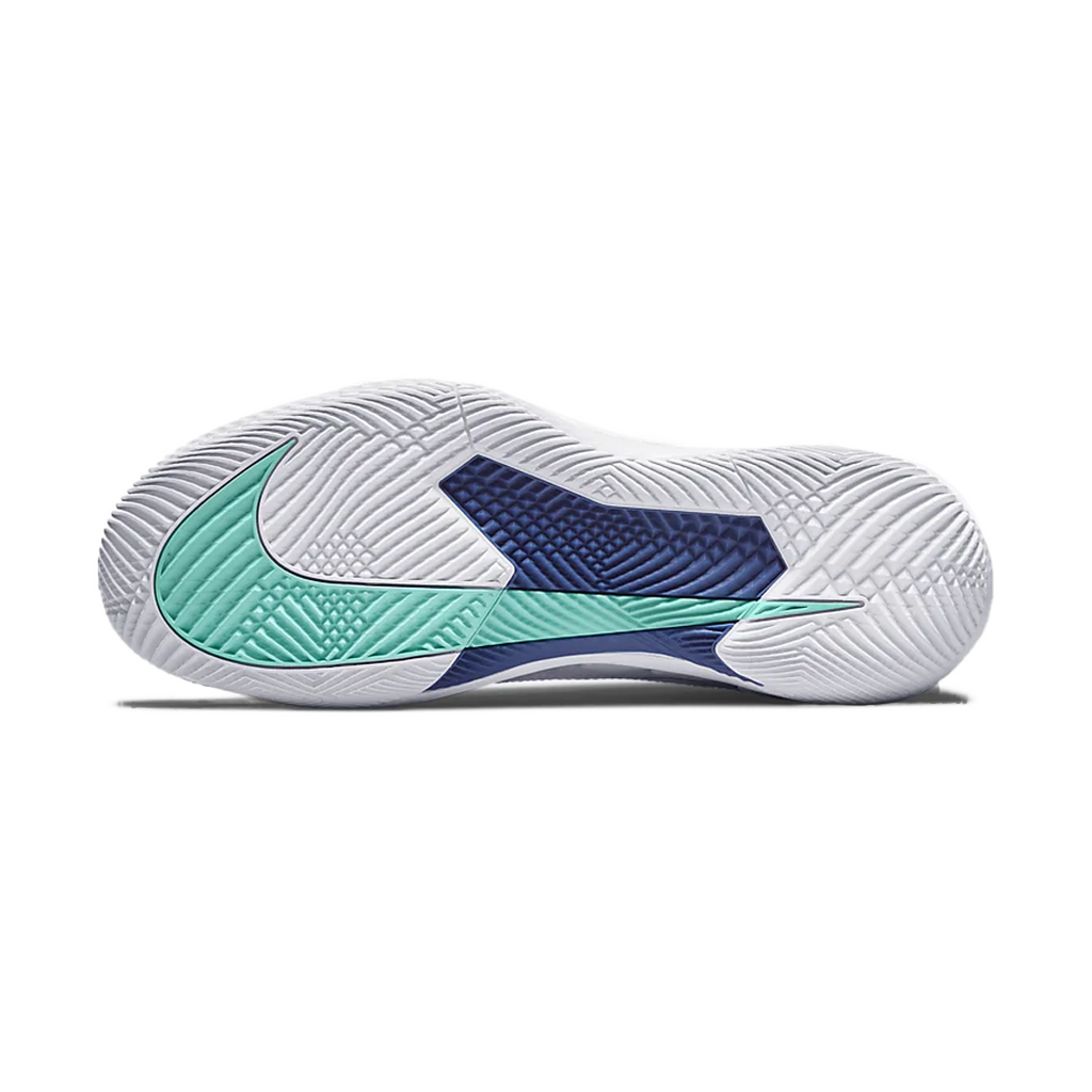 Nike Court Air Zoom Vapor Pro (Men's) - White/Dynamic Turquoise (Avail