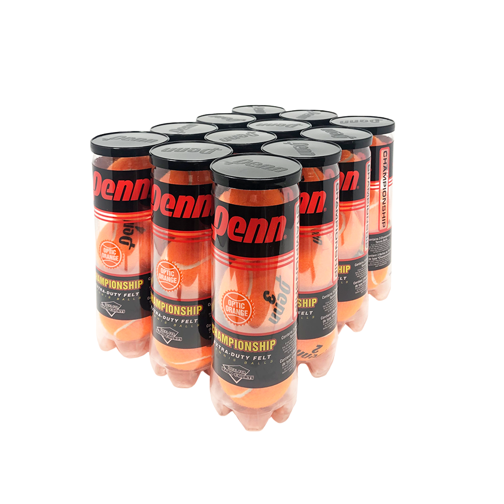Penn Championship Extra Duty Orange - Case (12 Cans / 36 Balls)