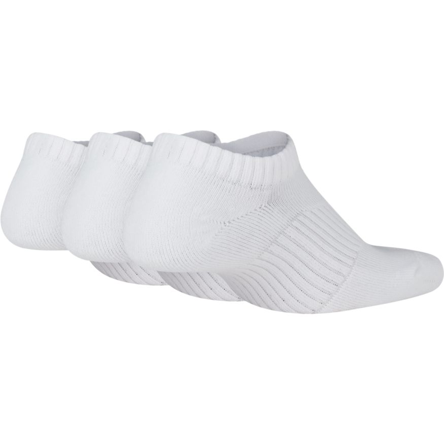 Lot de 3 chaussettes Nike Performance Cushion No-Show (Junior) - Blanc