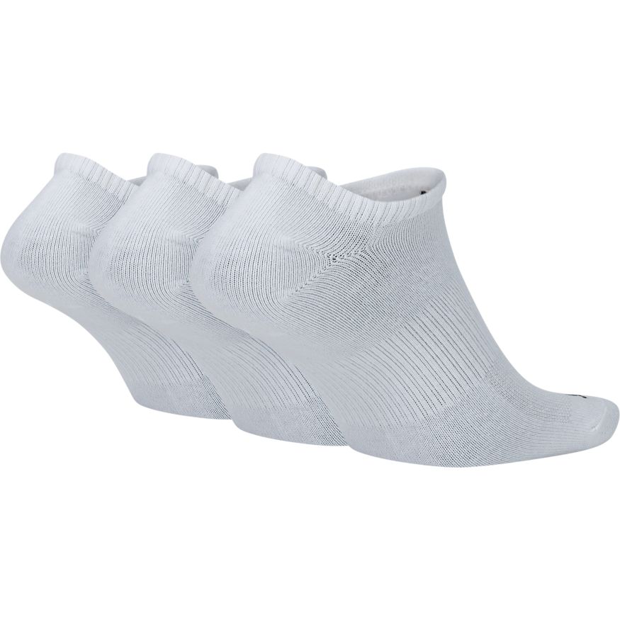 Nike Everyday Plus Lightweight No Show (3-Pack) - Blanc