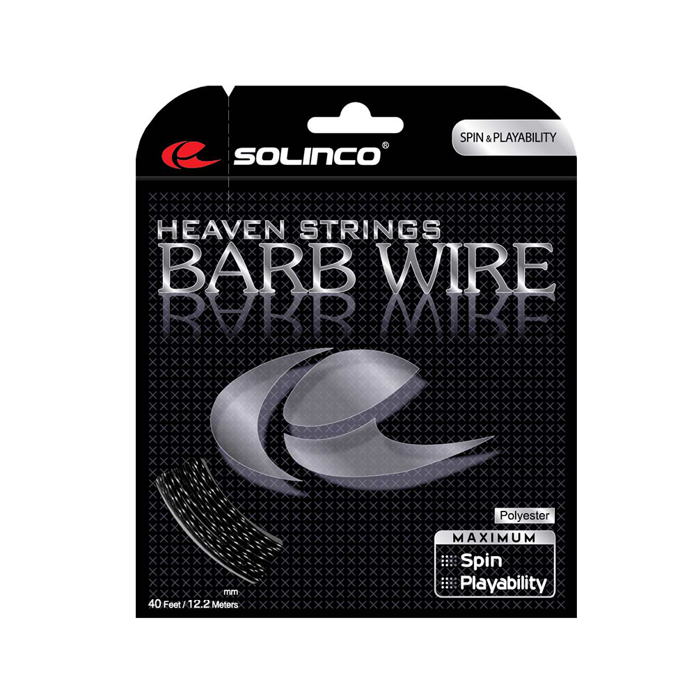 Solinco Barb Wire 17 Pack - Black