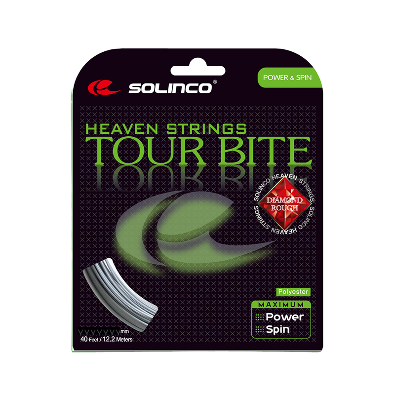 Solinco Tour Bite Diamond Rough 16 Pack - Grey
