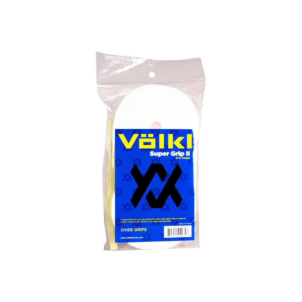 Volkl Super Grip II Over Grip Lot de 30 - Blanc