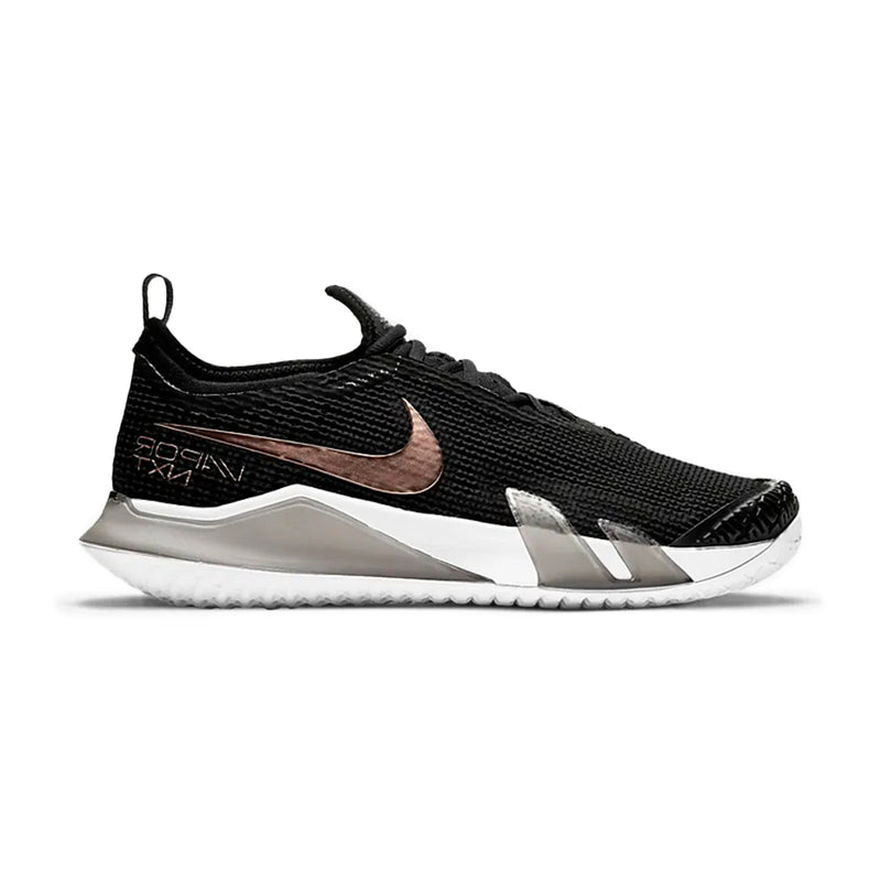 Nike Court React Vapor NXT (Women's) - Black/Metallic Red Bronze/White