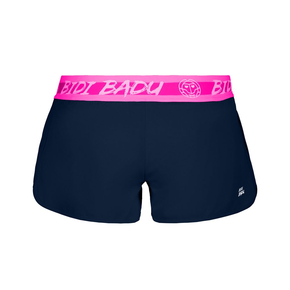 Bidi Badu Tiida Tech 2 in 1 Shorts (Women's) - Dark Blue/Pink