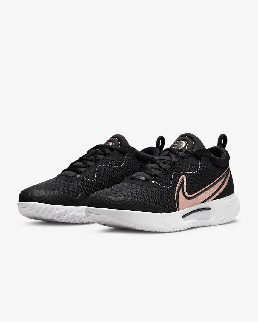 Nike Court Zoom Pro (Women's) - Black/White/Metallic Red Bronze (Available Size: 9.5)